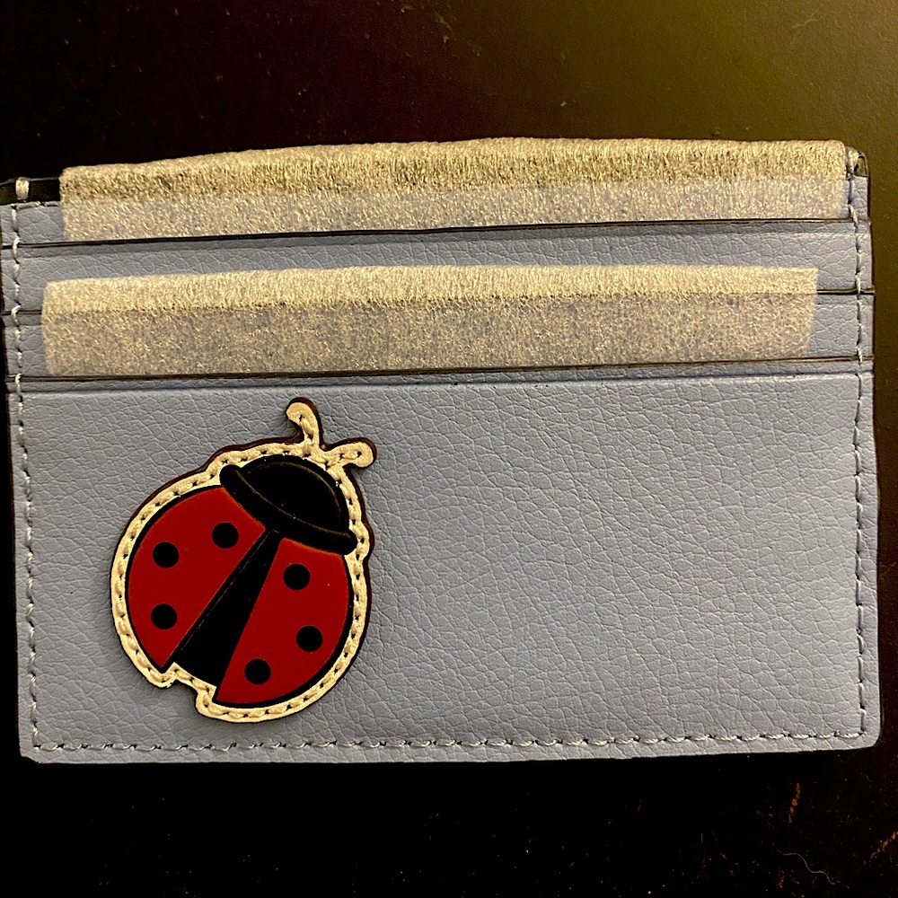 Kate Spade ladybug card wallet